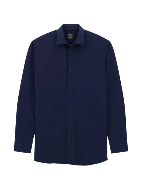 Boggi Milano polo shirt in Japanese jersey twill regular fit