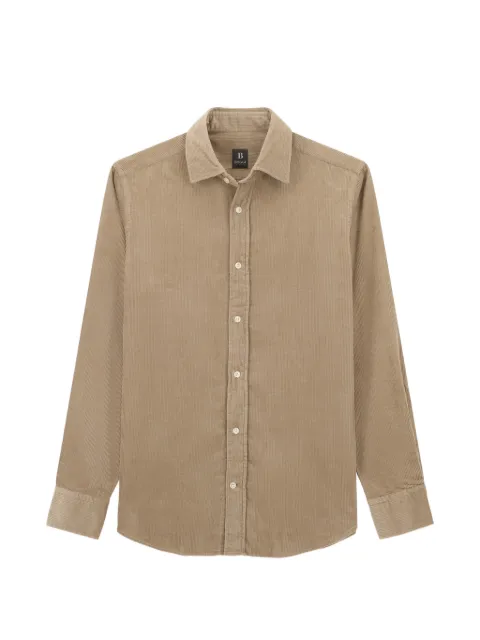 Boggi Milano shirt in cotton blend corduroy regular fit