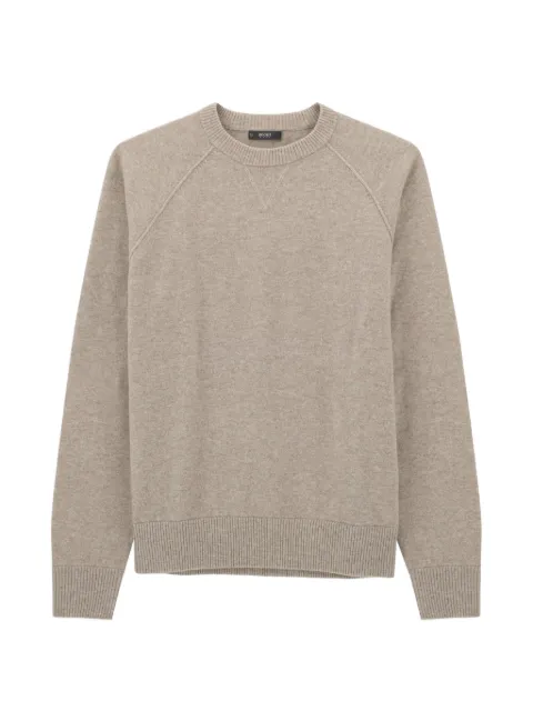 Boggi Milano crew-neck jumper in yak wool