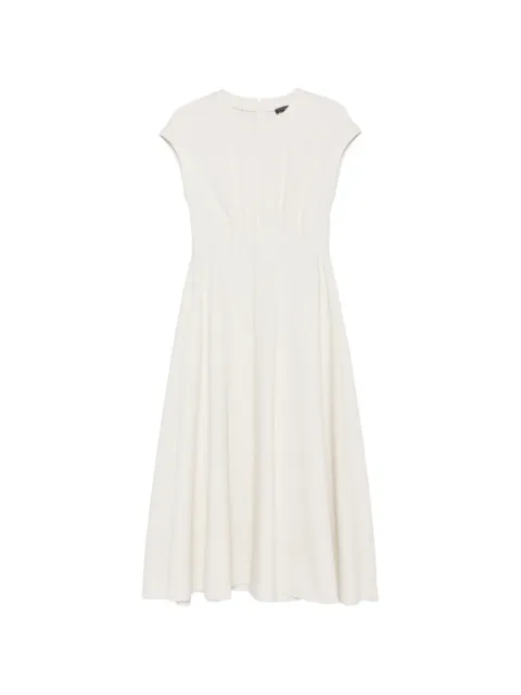 Emporio Armani empire-line cap-sleeve midi dress