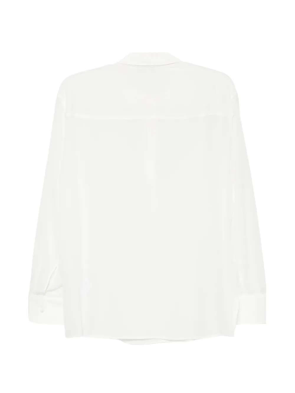 Emporio Armani Zijden blouse Wit