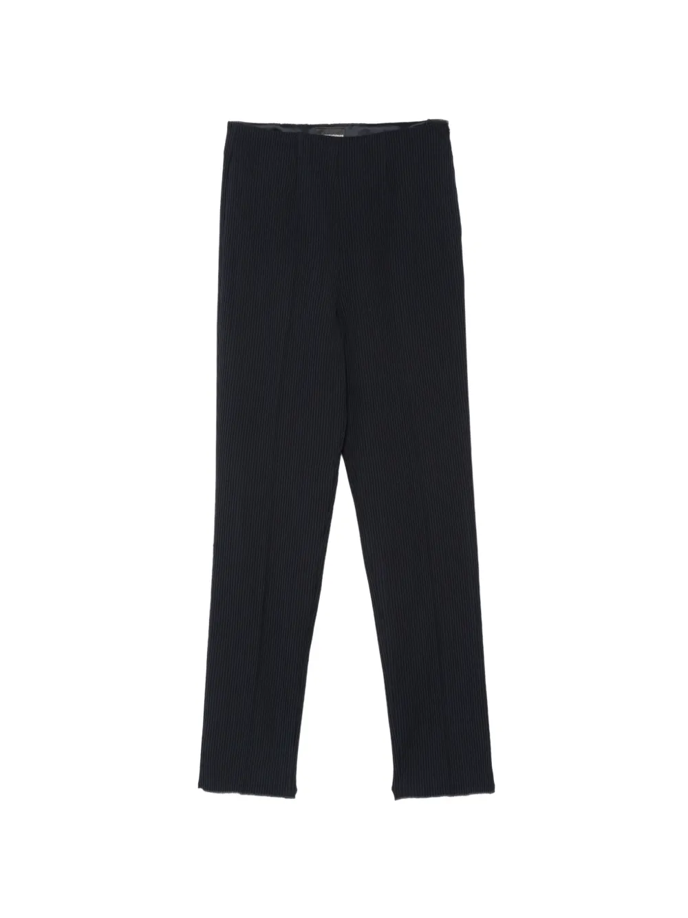 Emporio Armani ribbed-knit wool trousers - Bleu Emporio Armani ribbed-knit wool trousers - Bleu