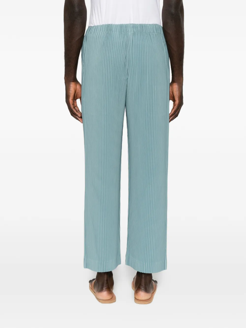 Homme Plissé Issey Miyake Color Pleats 2 broek Blauw