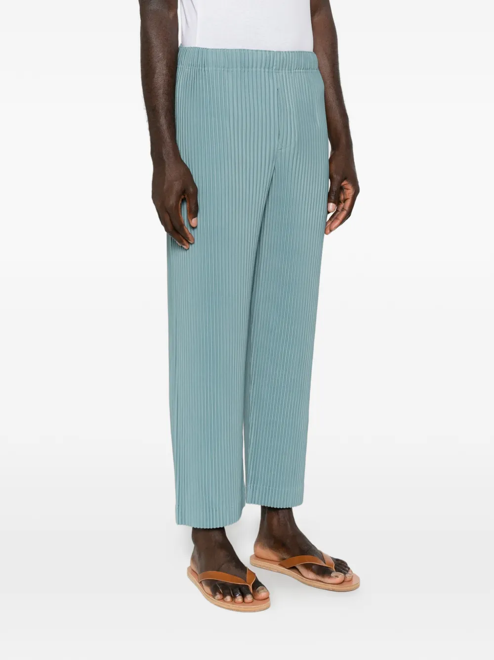 Homme Plissé Issey Miyake Color Pleats 2 broek Blauw
