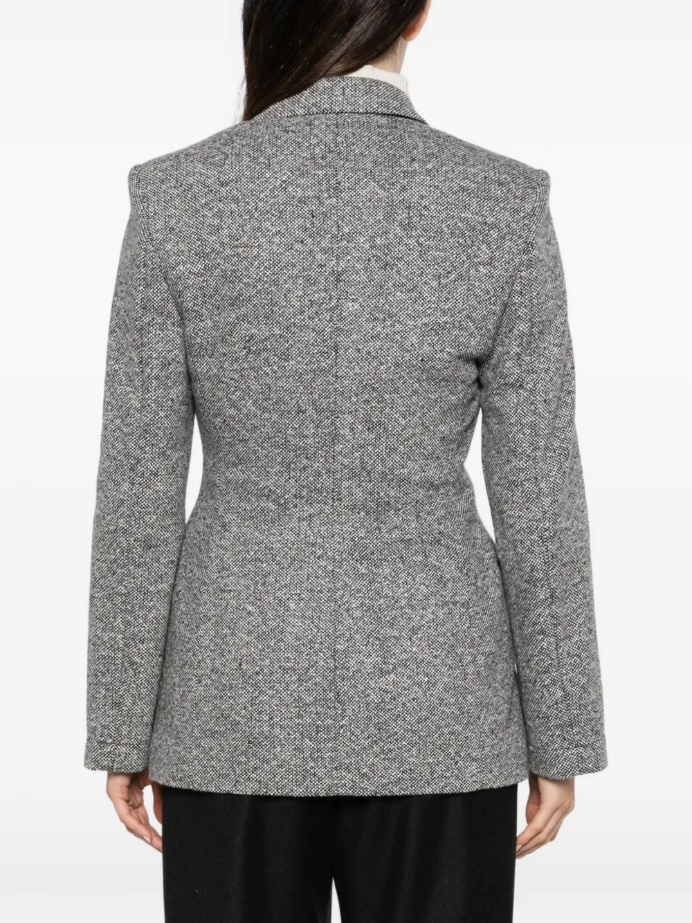Emporio Armani Jack met dubbele rij knopen Wit