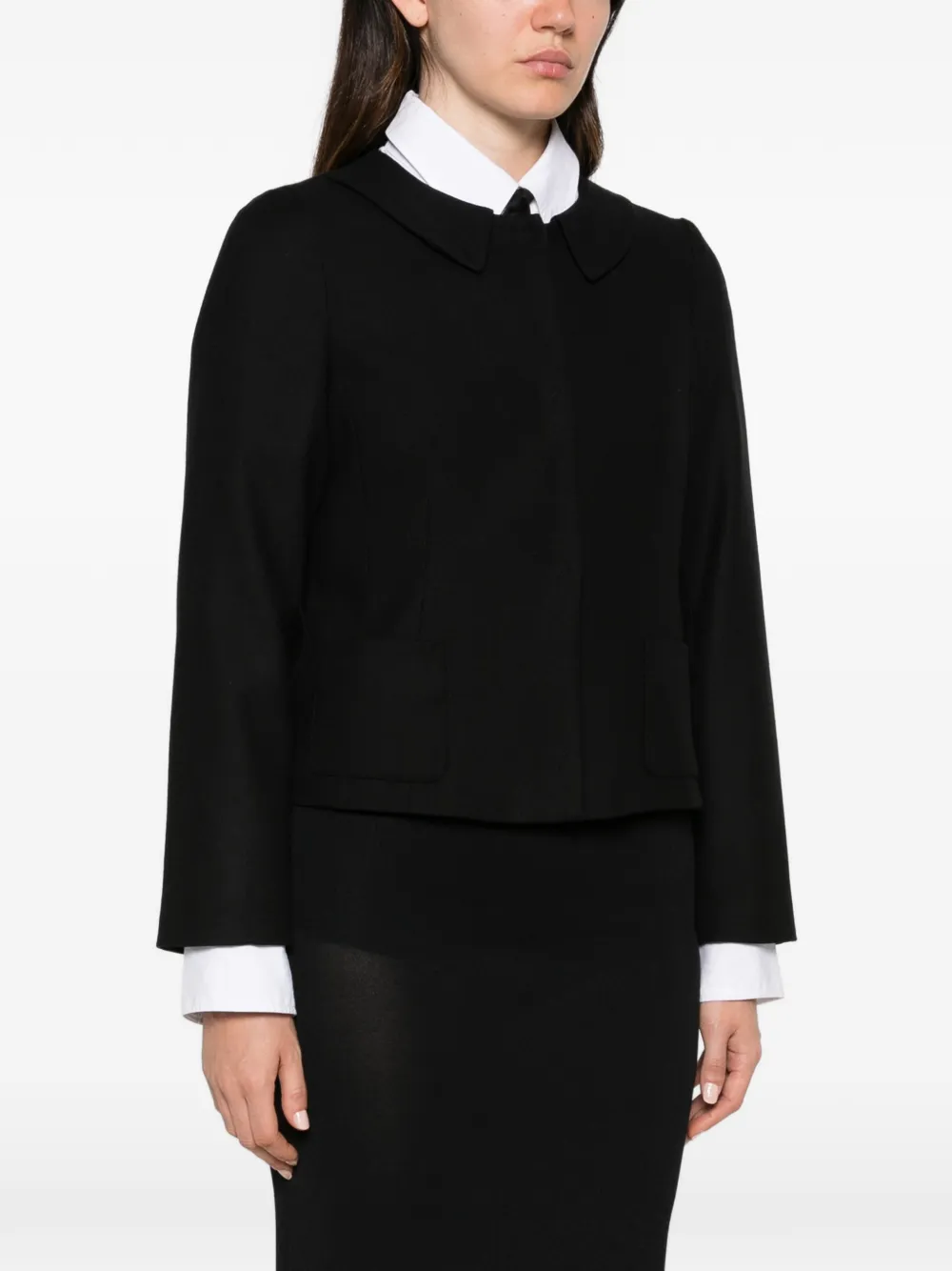 Emporio Armani Jack met strikdetail Zwart