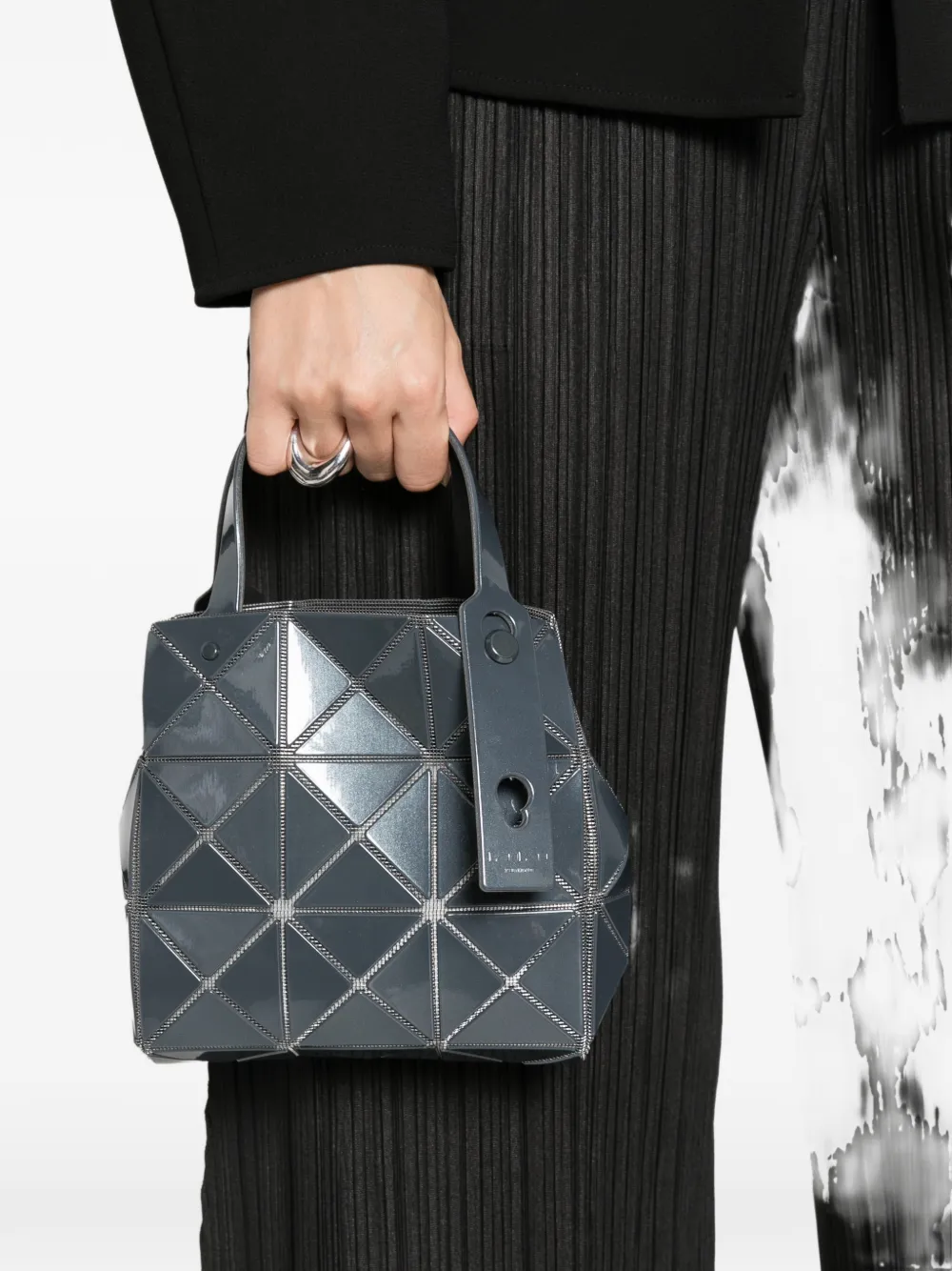 Bao Issey Miyake Lucent geometrische shopper Grijs