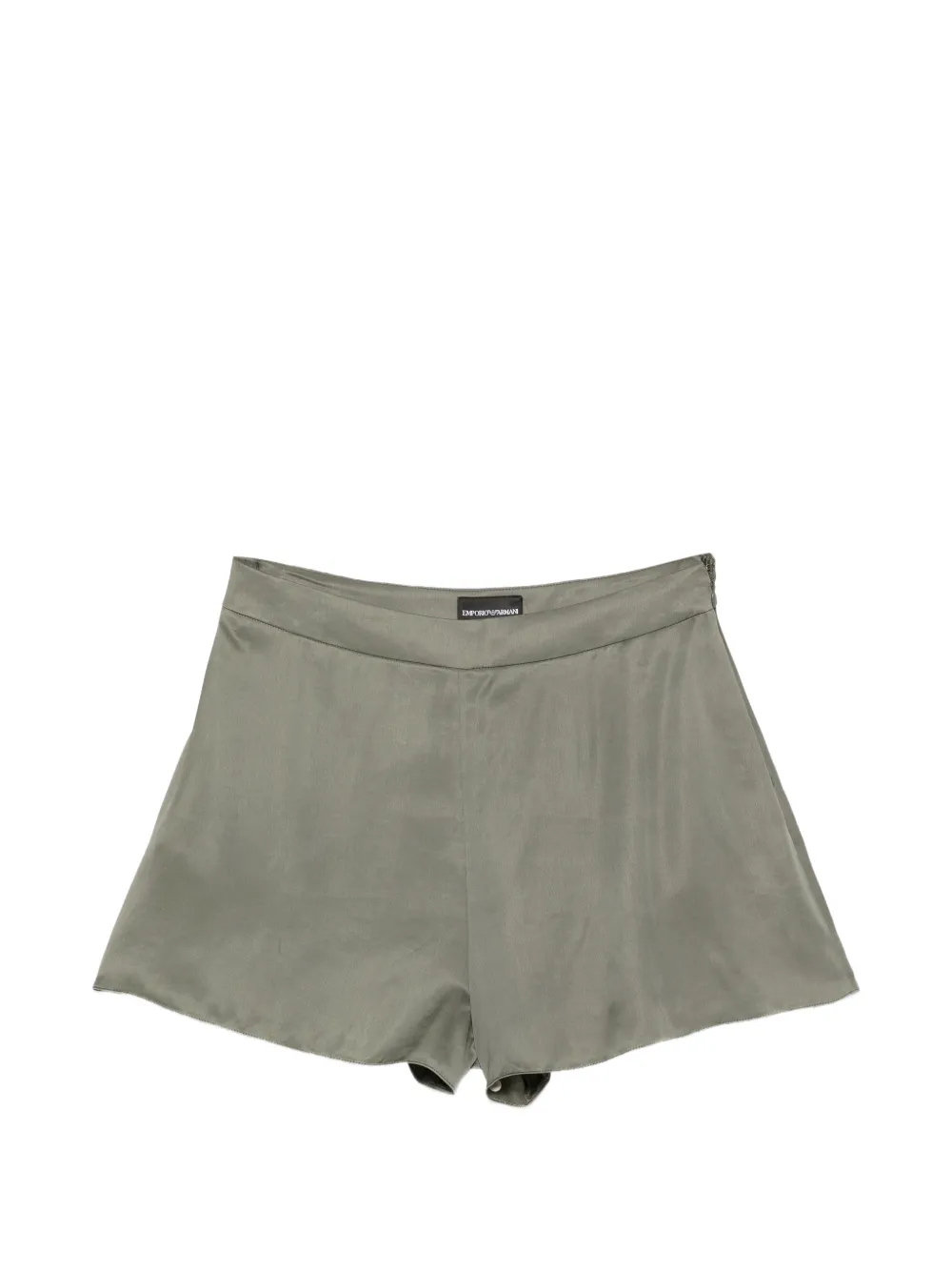 Emporio Armani high-waisted shorts - Vert