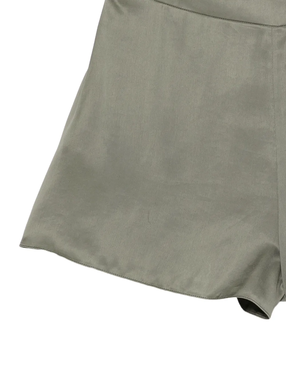 Emporio Armani High waist shorts Groen