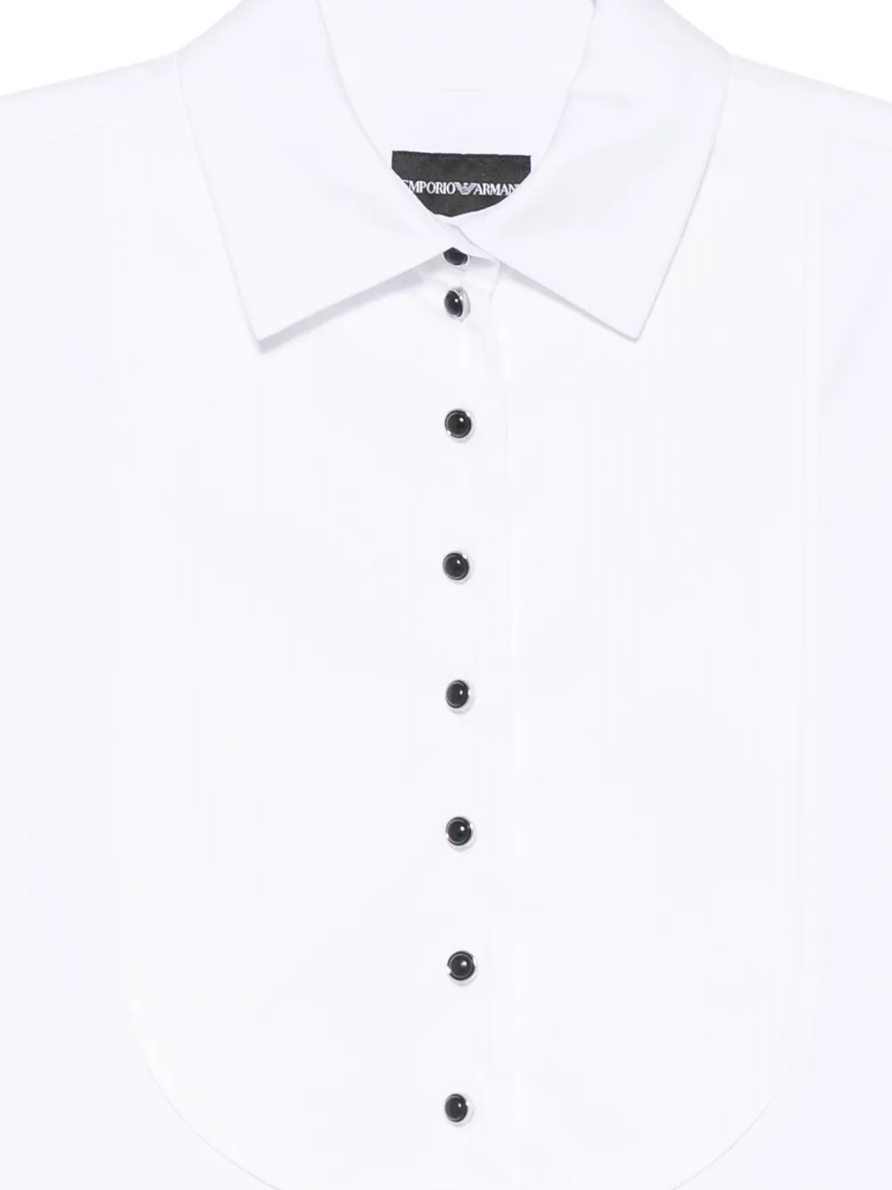 Emporio Armani Katoenen shirt Wit
