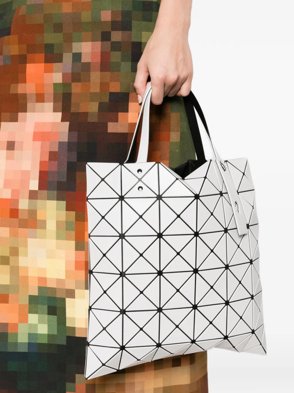 Bao Bao Issey Miyake Lucent geometric tote bag - Blanc