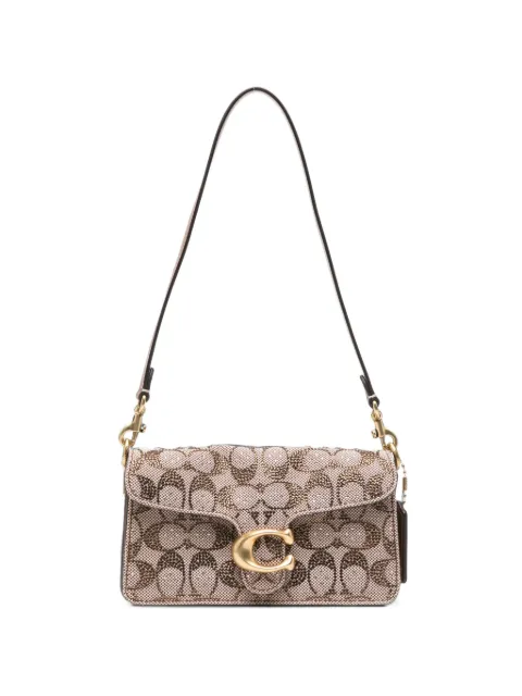 Coach Tabby 20 crystal-embellished shoulder bag
