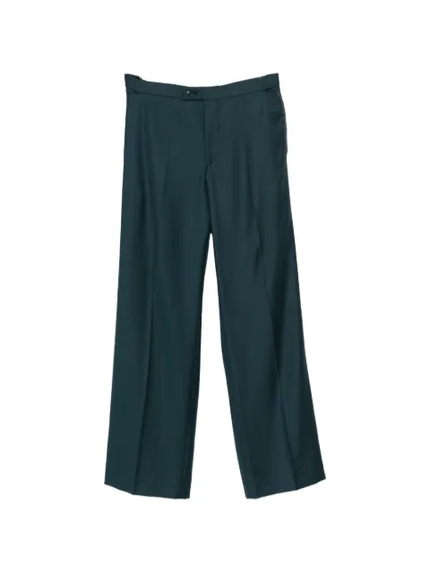 Casablanca buckle-fastening side-stripe trousers