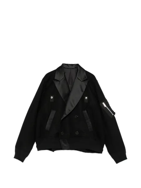 sacai double-breasted jacket
