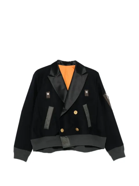 sacai double-breasted jacket