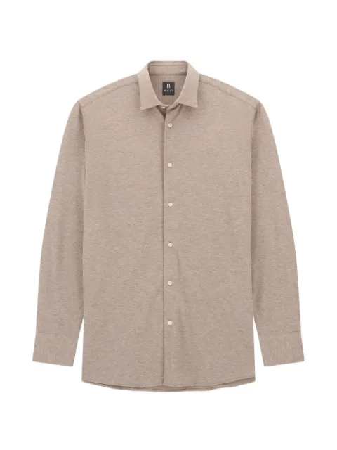 Boggi Milano polo shirt mouliné cotton regular fit