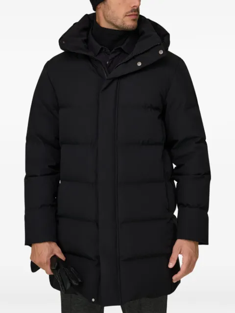 Boggi Milano parka in technical fabric padded with goose down