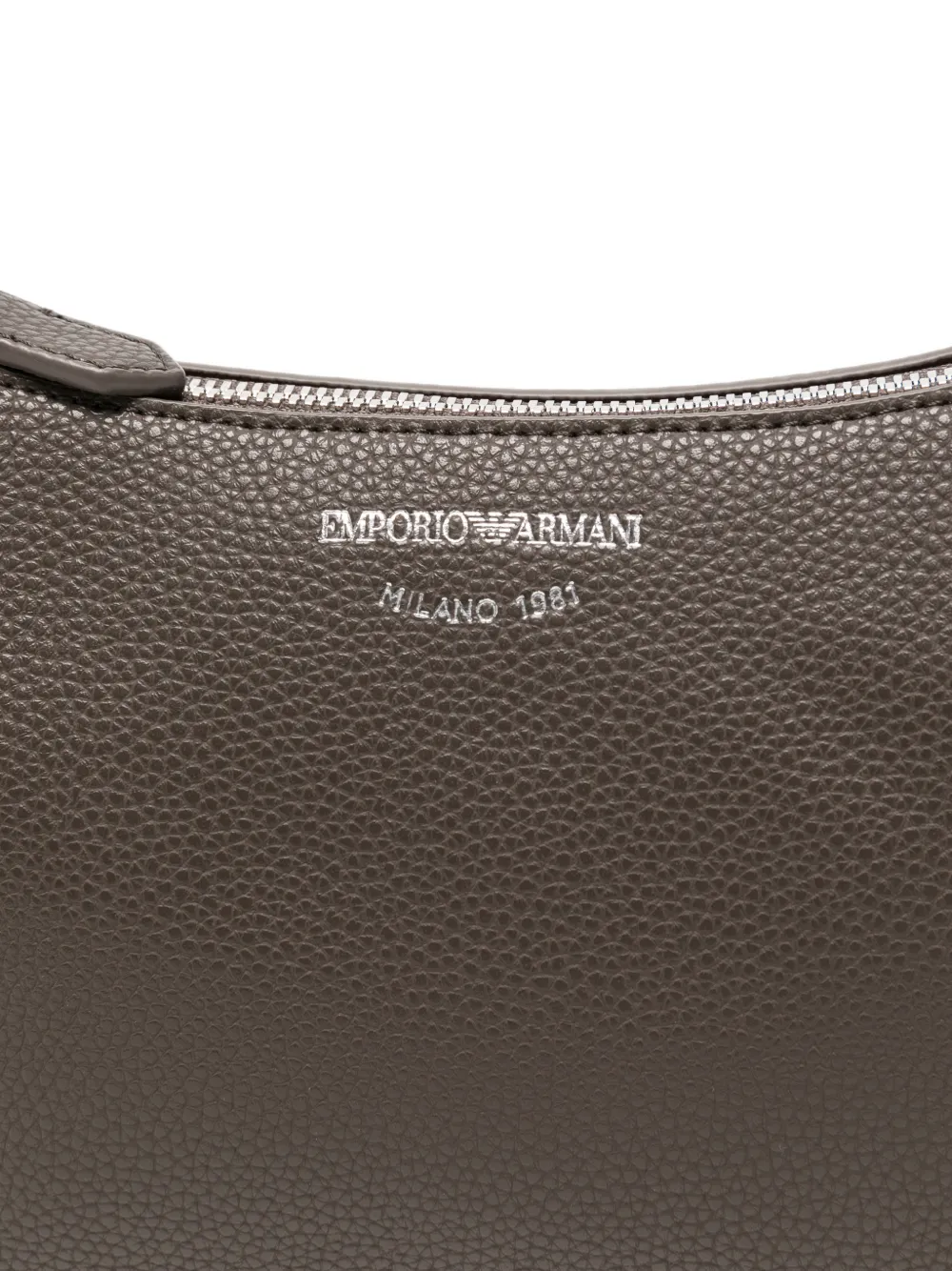 Emporio Armani Crossbodytas met textuur Grijs