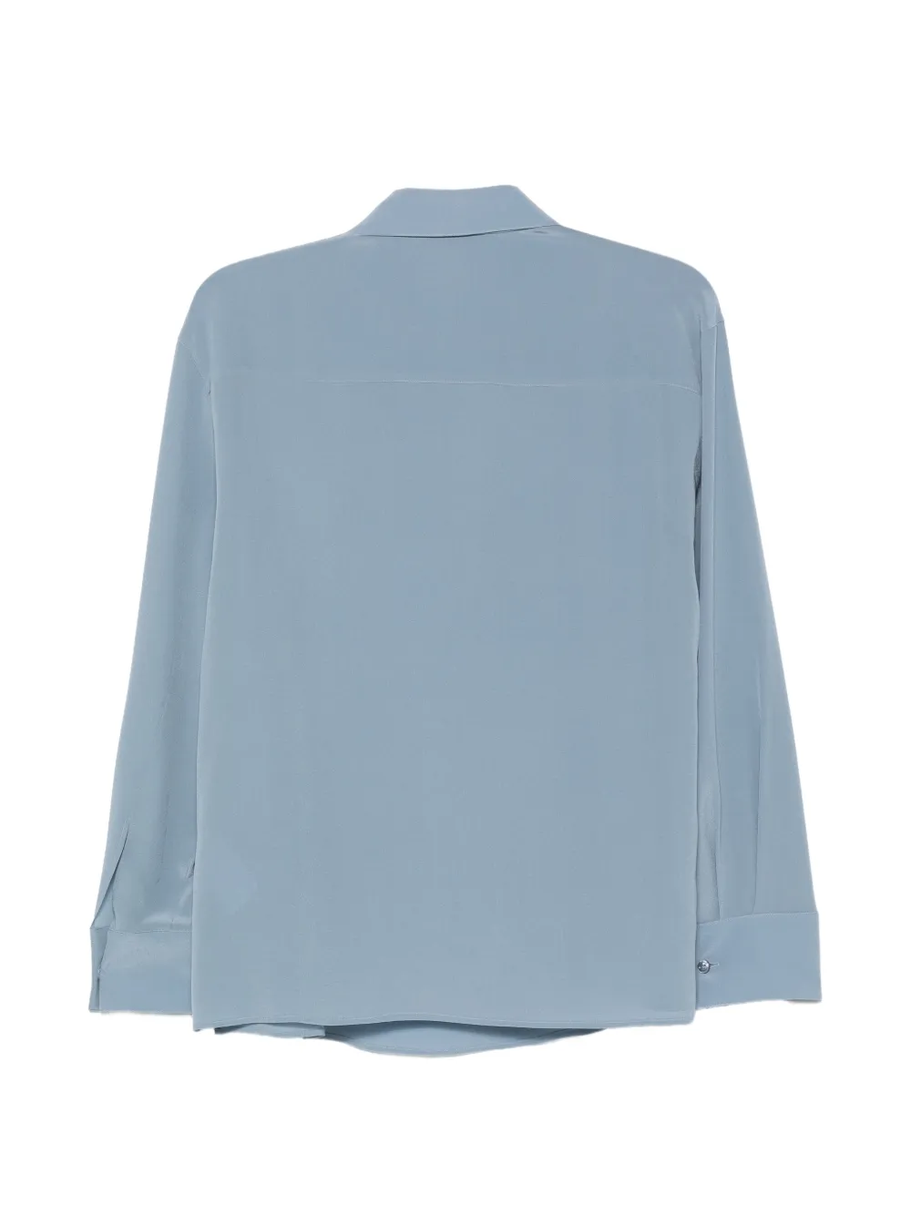 Emporio Armani Zijden blouse Blauw