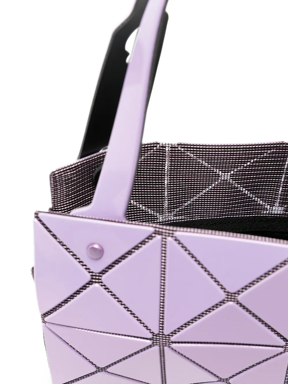 Bao Issey Miyake Lucent geometrische shopper Paars
