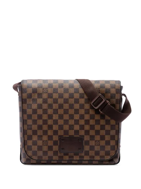 Louis Vuitton Pre-Owned 2009 Damier Ebene Brooklyn MM crossbody bag