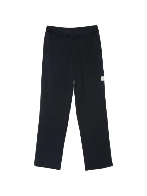 FLÂNEUR logo-patch cargo pants