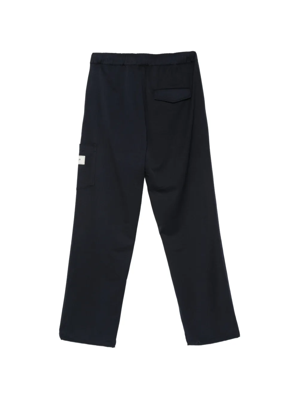 FLÂNEUR Cargo broek met logopatch Zwart