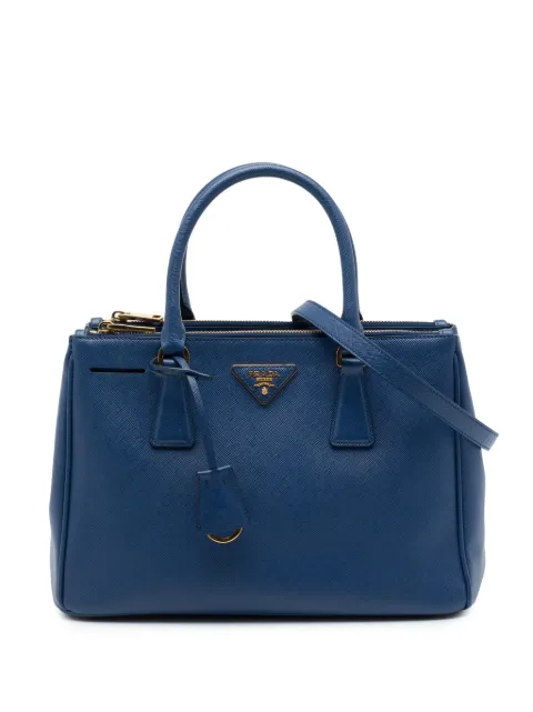 Prada Pre-Owned 2010-2026 Small Saffiano Lux Galleria Double Zip satchel