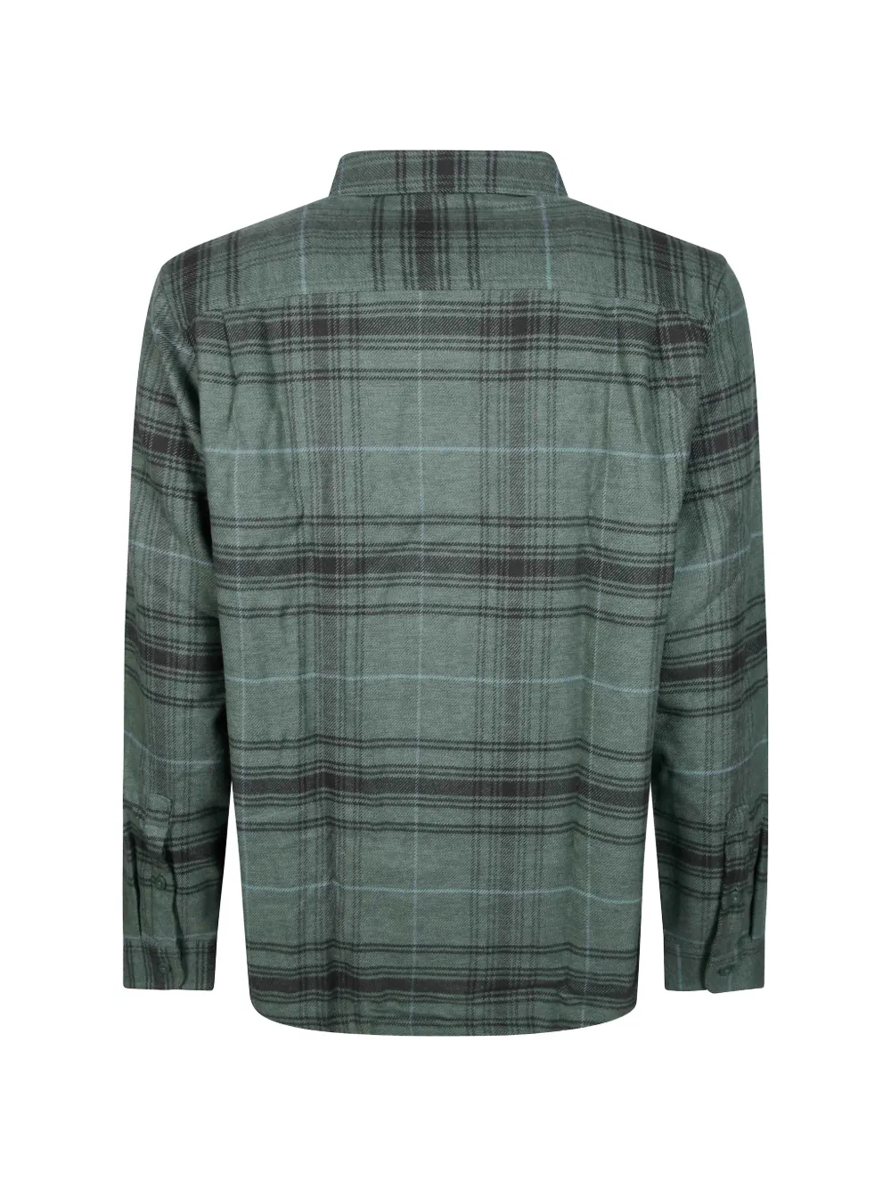 Patagonia Fjord check flannel shirt Groen