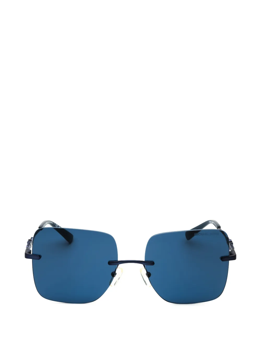 Michael Kors rectangle-frame rimless sunglasses