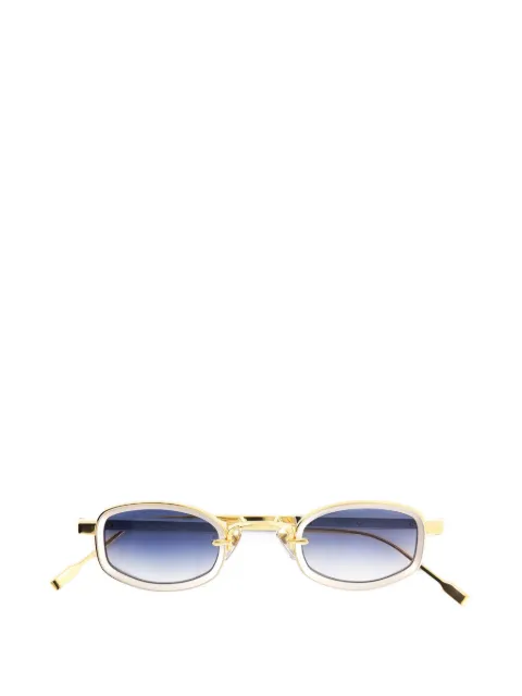Sato Eyewear Aquila oval-frame sunglasses