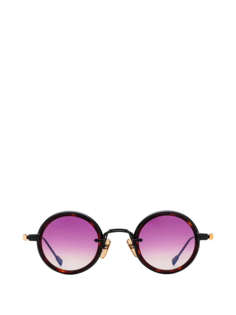 Sato Eyewear Rotanev-T round-frame sunglasses - Nero
