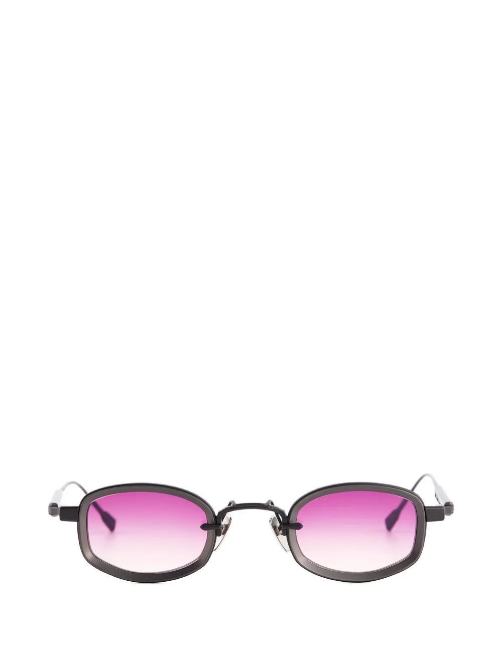 Sato Eyewear Aquila geometric-frame sunglasses - Grau