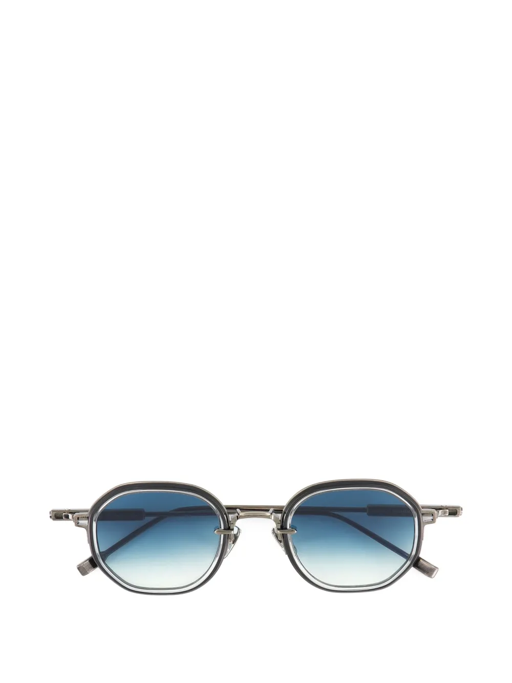 Sato Eyewear Toliman II geometric-frame sunglasses - Silber