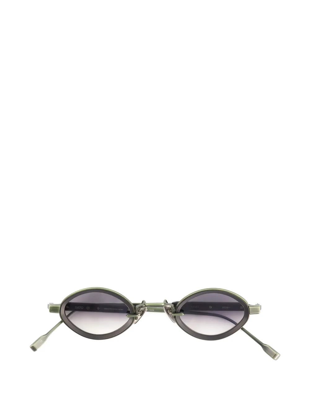 Sato Eyewear Talita geometric-frame sunglasses - Grün