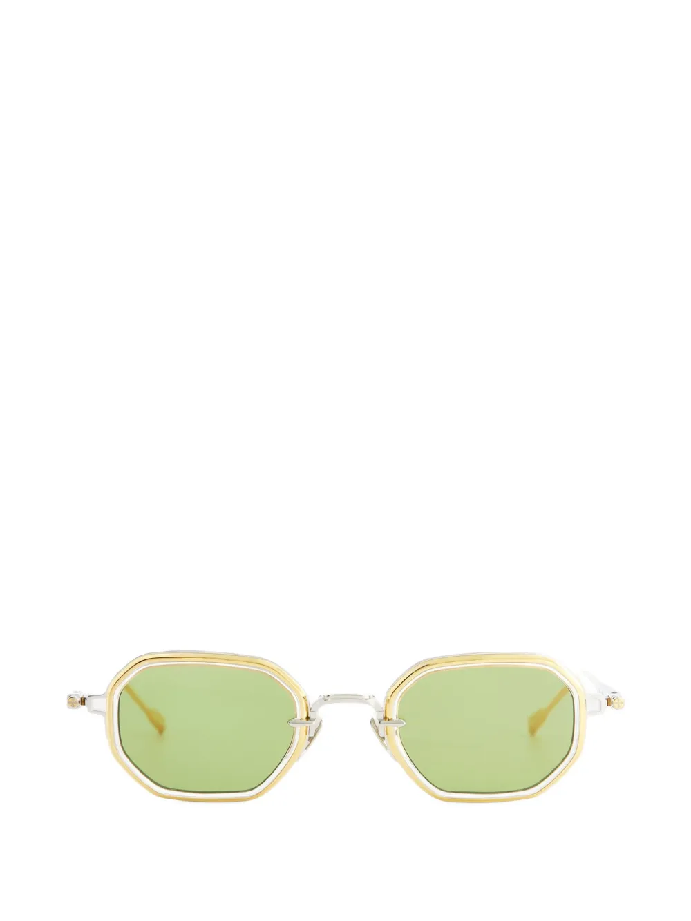 Sato Eyewear Timir II geometric-frame sunglasses - Gold
