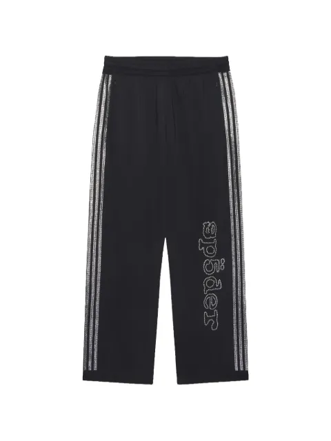 adidas x Sp5der rhinestone-embellished track pants