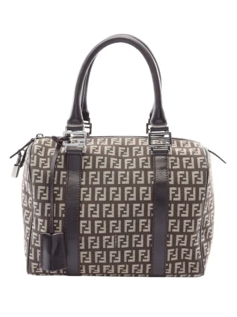 Fendi Pre-Owned bolsa de mano de lona Zucchino 2000-2010