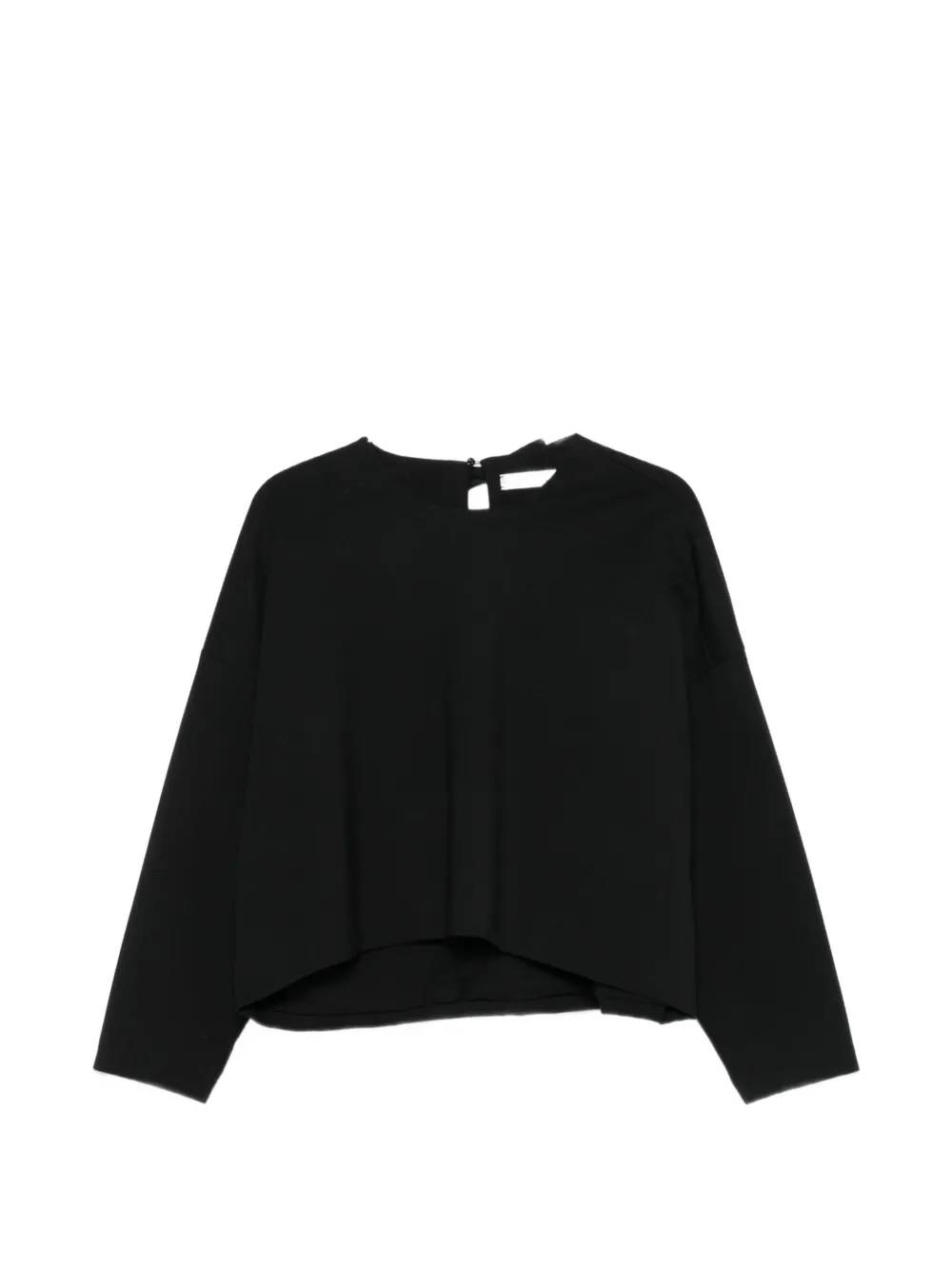 Dorothee Schumacher Emotional Essence bow-detail blouse - Nero