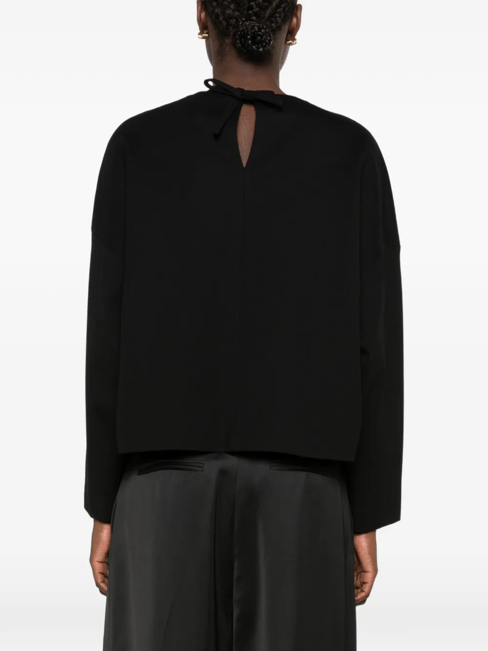 Dorothee Schumacher Emotional Essence bow-detail blouse Zwart