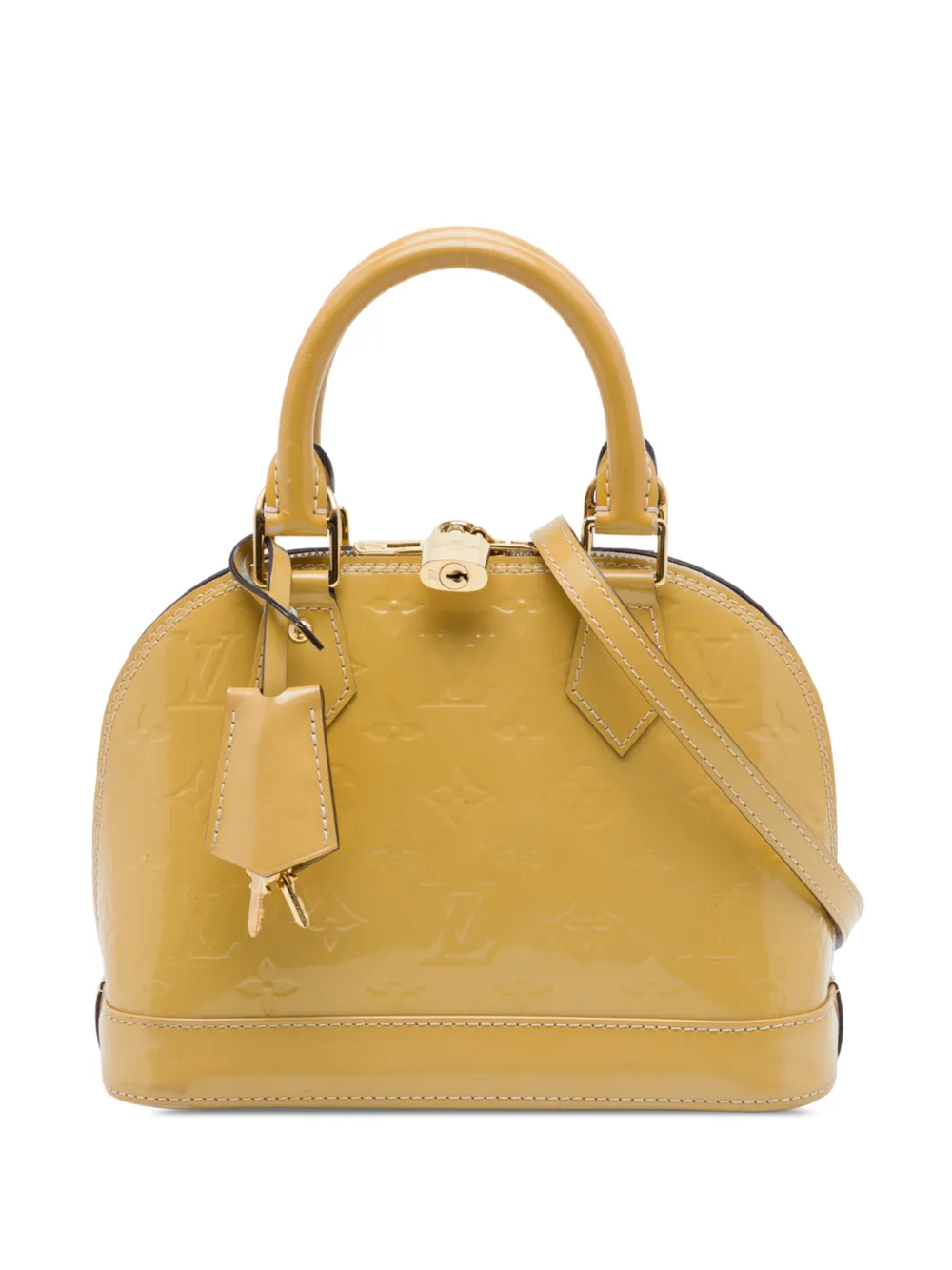 Louis Vuitton Pre-Owned sac cabas Alma BB à motif monogrammé (2015) - Jaune