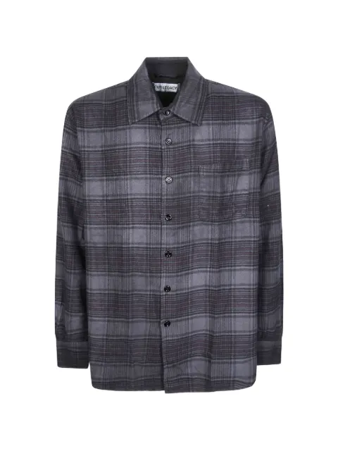 OUR LEGACY Above check-pattern shirt