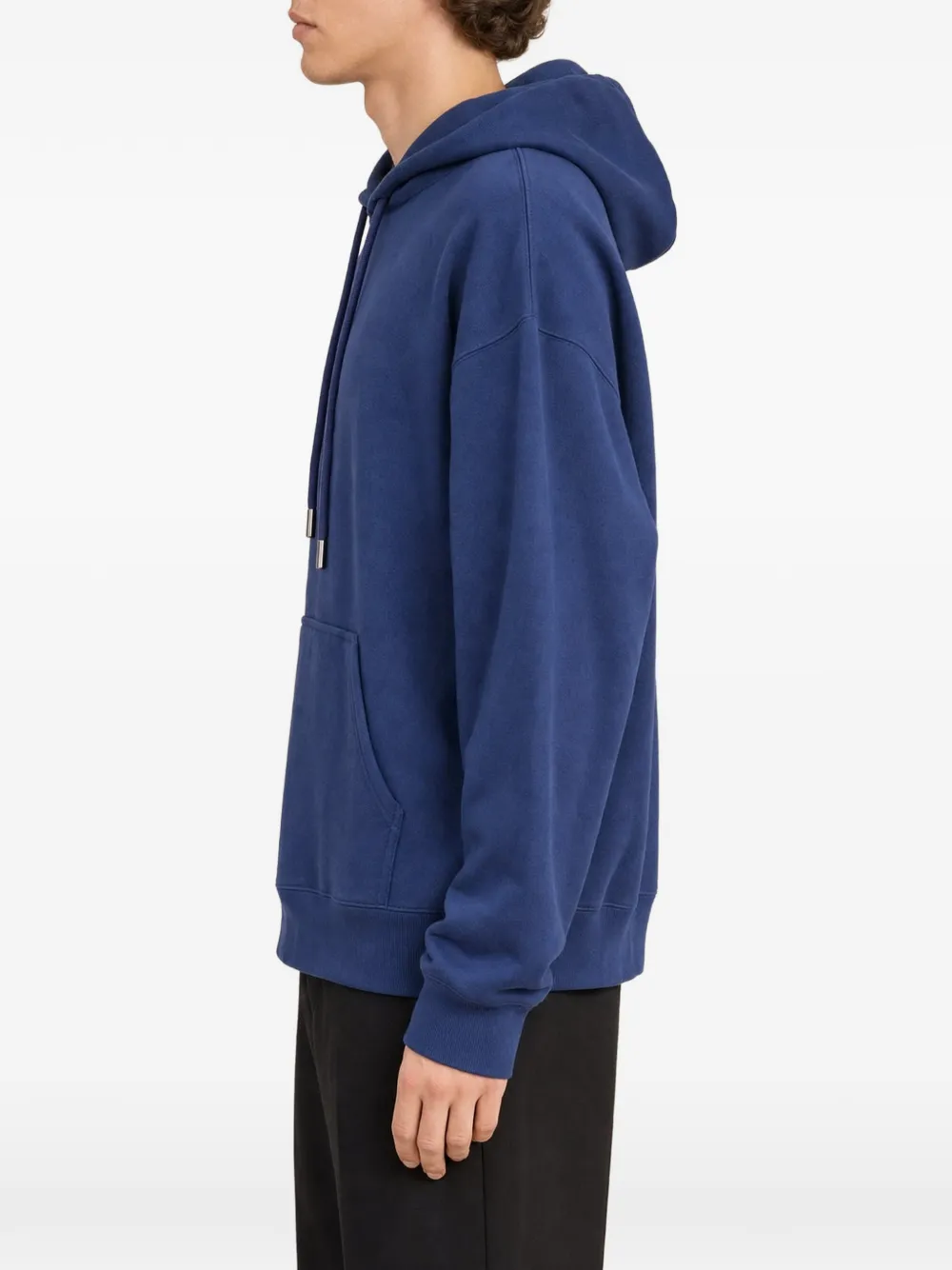 Off-White Hoodie met trekkoord Blauw