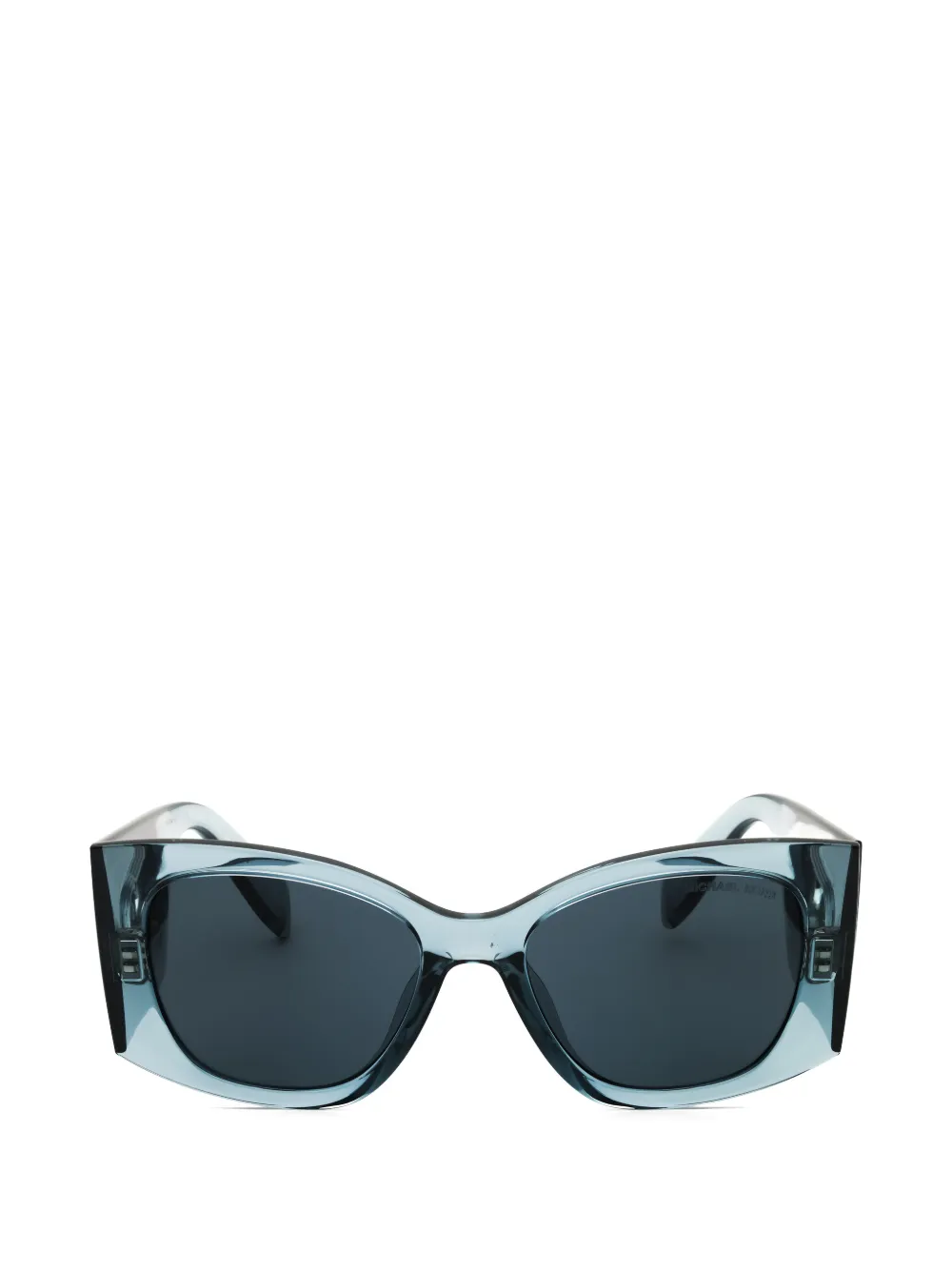 Michael Kors oversized logo-plaque sunglasses