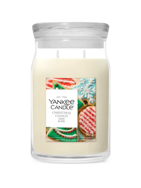 yankee candle Christmas Cookie candle