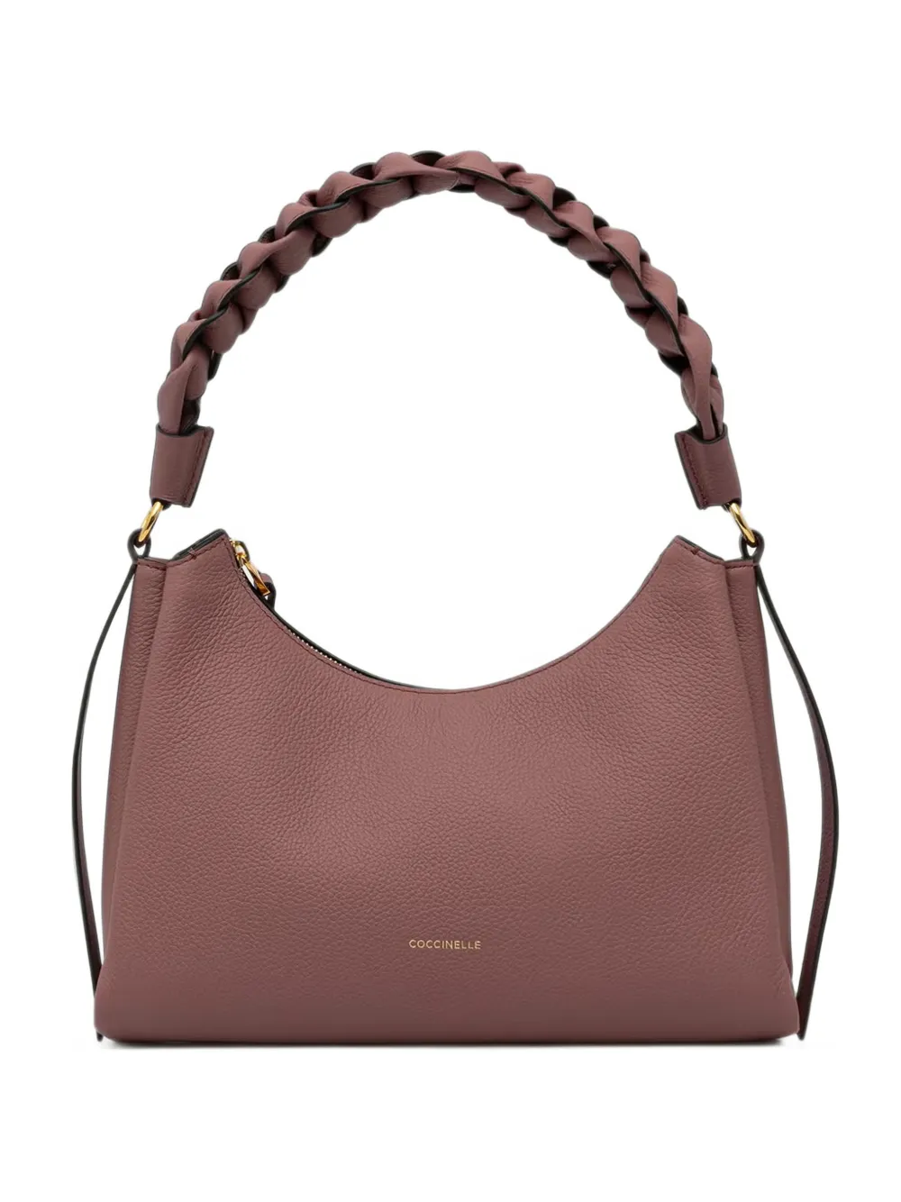 Coccinelle small Boheme braided-handle tote bag - Rosa