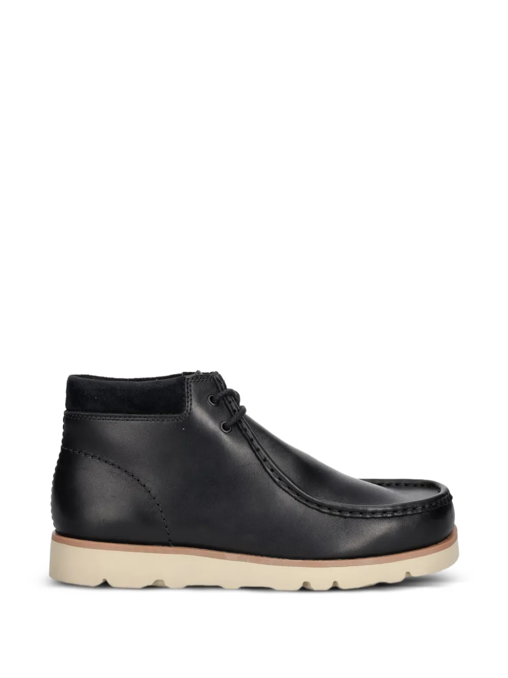Clarks Originals leather lace-up boots - Black
