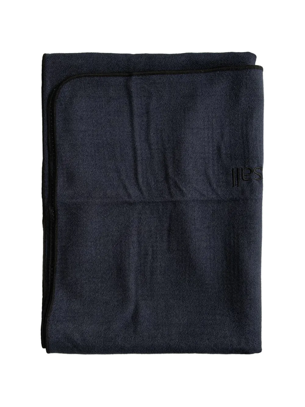 Casall Posture yogahanddoek met geborduurd logo Blauw