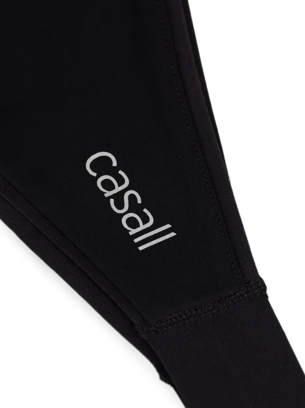 Casall Windtherm haarband met reflecterend detail en logo-print Zwart