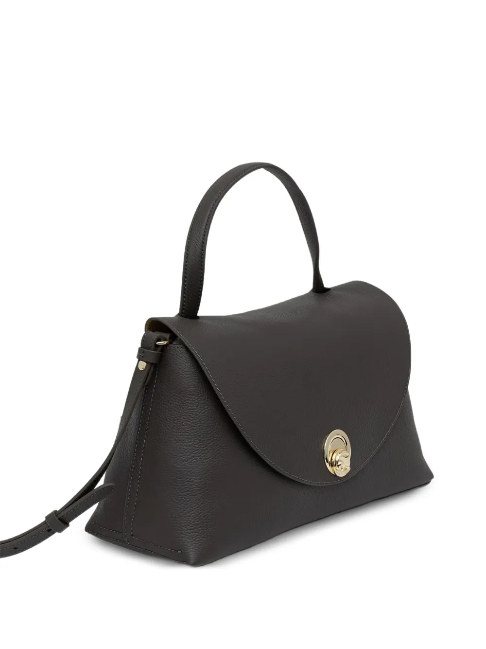 Coccinelle Medium Nikla schoudertas met textuur Bruin